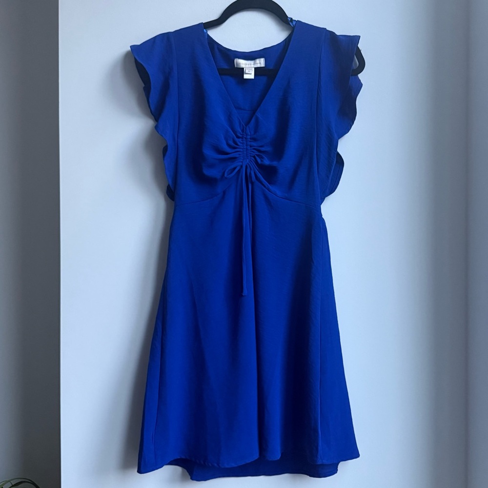 Monteau Blue Midi Dress M
